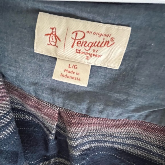 Original Penguin Multicolor Striped Shirt - Picture 1 of 3